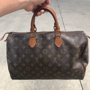 Authentic Louis Vuitton speedy 35 $400